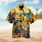 Christmas Holiday Ice Hawaiian Shirt Print Closeup For Island Holidays