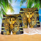 Egyptian Symbol Lifestyle Beach Shorts Pattern Detail For Coastal Leisure And Vacation Ready Style