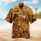 Festive Christmas Santa Snowman Hawaiian Shirt Tropical Styling View For Island Holidays