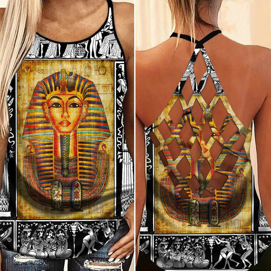 Egypt Legendary Hollow Tank Top For Active Lifestyles And Weekend Style