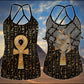 Egypt Legendary Hollow Tank Top For Workout Classes And Daily Wear