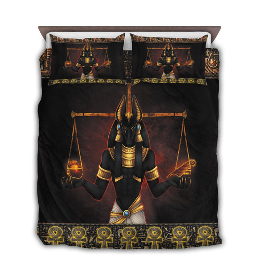 Ancient Egypt Legend Bedding Cover For Cozy Bedroom Decor
