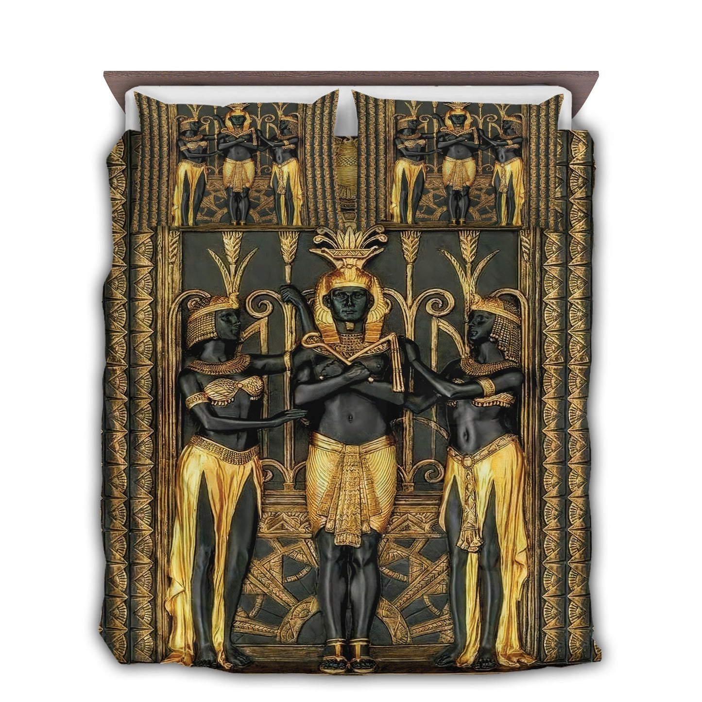 Egypt Legend Pharaoh Bedding Cover For Cozy Bedroom Decor