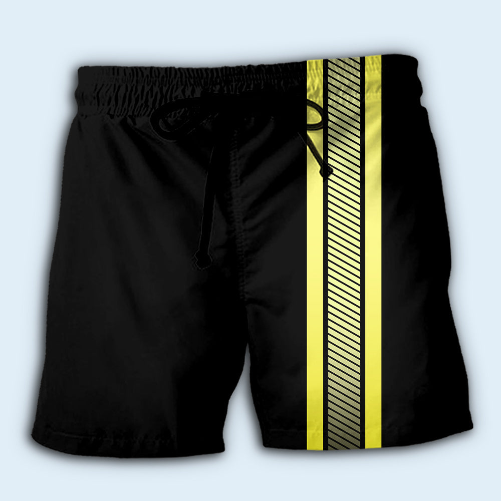 Proud Electrician Cool Work Beach Shorts Print Detail For Beach Activities And Vacation Wear