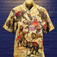Elephant Amazing Circus Show Hawaiian Shirt Artwork View For Coastal Escapes And Resort Style