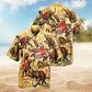 Elephant Circus Show Hawaiian Shirt For Resort Trips, Coastal Parties, And Warm Weather Style