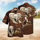 Elephant Awesome Style Hawaiian Shirt For Coastal Travel Summer Holidays And Thoughtful Casual Gifts
