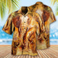 Elephant Biggest Hawaiian Shirt Design Detail For Beach Days And Holiday Travel