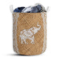 Small Size Elephant Lace Laundry Basket For Bathroom Bedroom Storage