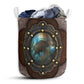 Small Size Elephant Leather Laundry Basket For Bathroom Bedroom Storage