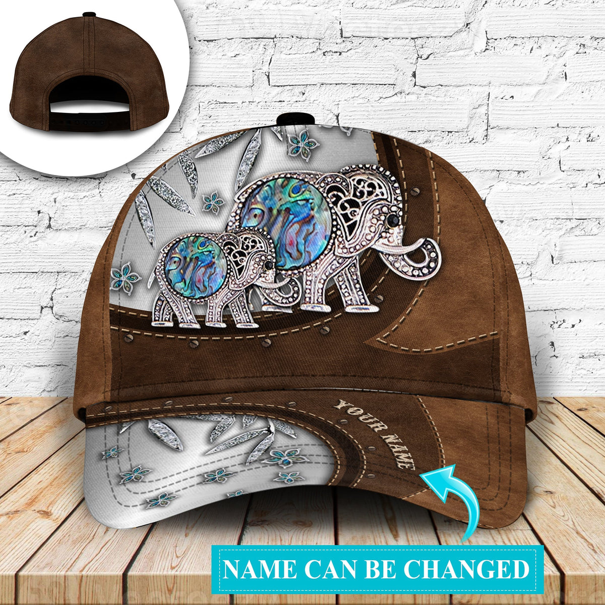 Elephant Motherhood Jewelry Personalized Classic Cap For Summer Activities Vacations And Comfortable Daily Wear