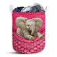 Small Size Elephant Rattan Texture Pink Laundry Basket For Bathroom Bedroom Storage
