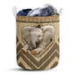 Elephant Wicker Texture Hole Laundry Basket For Bathroom Bedroom Storage