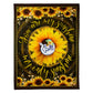 Elephant You Are My Sunshine Flannel Blanket For Cozy Bedroom Sofa Decor