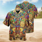Colorful Elephants Hawaiian Shirt For Tropical Holidays, Outdoor Gatherings, And Everyday Comfort