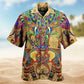 Colorful Elephants Hawaiian Shirt For Tropical Holidays, Outdoor Gatherings, And Everyday Comfort