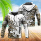Elk Huntaholic Forest Camo Hoodie For Forest Outings Travel Days And Relaxed Casual Comfort