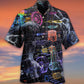 Engine Powerfull Strong Hawaiian Shirt Artwork Detail For Resort Trips And Outdoor Activities