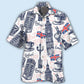 English Heritage Hawaiian Shirt With All Over Print For Tropical Parties Vacation Travel And Casual Summer Style