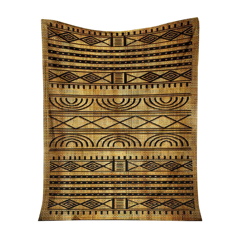 Ethnic Love Beautiful Life Flannel Blanket For Cozy Bedroom Sofa Decor