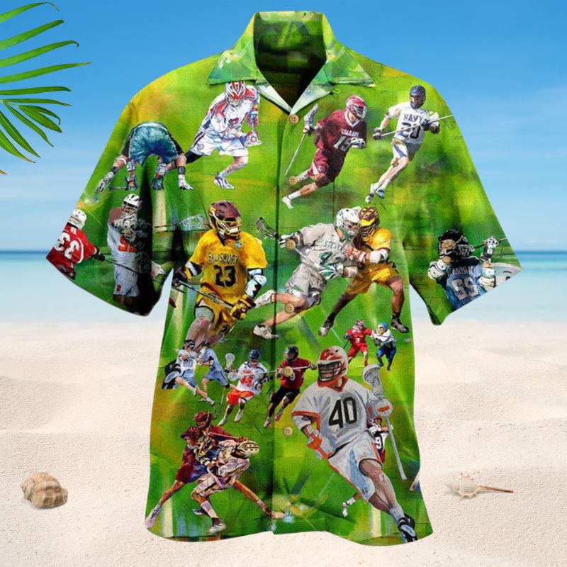Everyday Is A Lacrosse Day Hawaiian Shirt For Summer Adventures Resort Trips And Casual Everyday Style