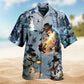 Evil Snowman Hawaiian Shirt For Coastal Adventures Outdoor Gatherings And Casual Warm Weather Wear