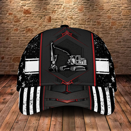 Excavator Metal Classic Cap For Summer Activities Vacations And Comfortable Daily Wear