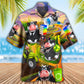 Cow And Agricultural Teacher Hawaiian Shirt With All Over Print For Coastal Trips Outdoor Events And Relaxed Summer Wear