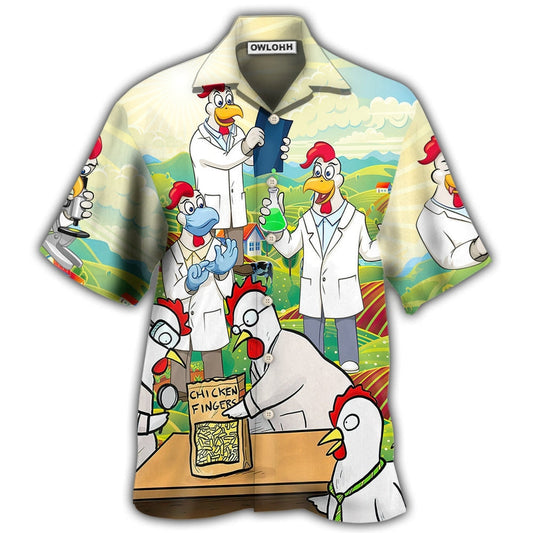 Chicken And Agronomist Hawaiian Shirt For Island Trips Summer Gatherings And Comfortable Daily Wear