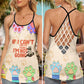Ferret Cute Funny Quote Hollow Tank Top For Fitness Activities And Relaxed Style
