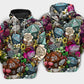 Hippie D20 Flower Dice Hoodie For Bohemian Events Everyday Wear And Creative Gifting