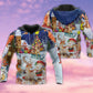Happy Christmas Animals Night Hoodie For Holiday Parties Weekend Outings And Cheerful Gift Giving