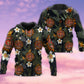 Floral Firefighter Love Hoodie For First Responder Tributes Daily Wear And Thoughtful Gifts