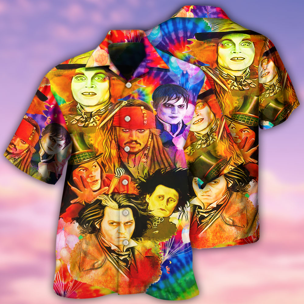 Fantasy Creative Colorful Legendary Hero Vol Hawaiian Shirt For Resort Trips, Coastal Parties, And Warm Weather Style