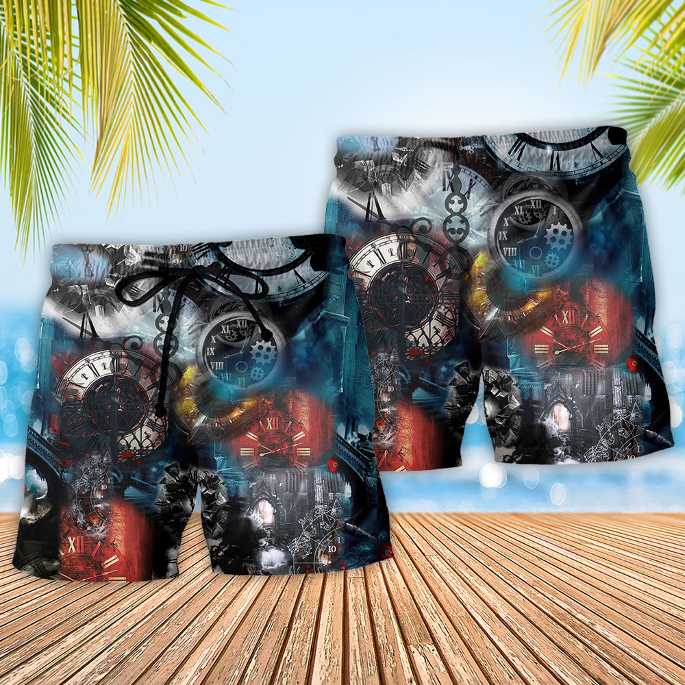 Watch Machine Beach Shorts Pattern Detail For Beachside Relaxation And Memorable Gift Ideas