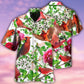 Bird And Peony Blossoms Hawaiian Shirt For Resort Travel Summer Events And Thoughtful Casual Gifting
