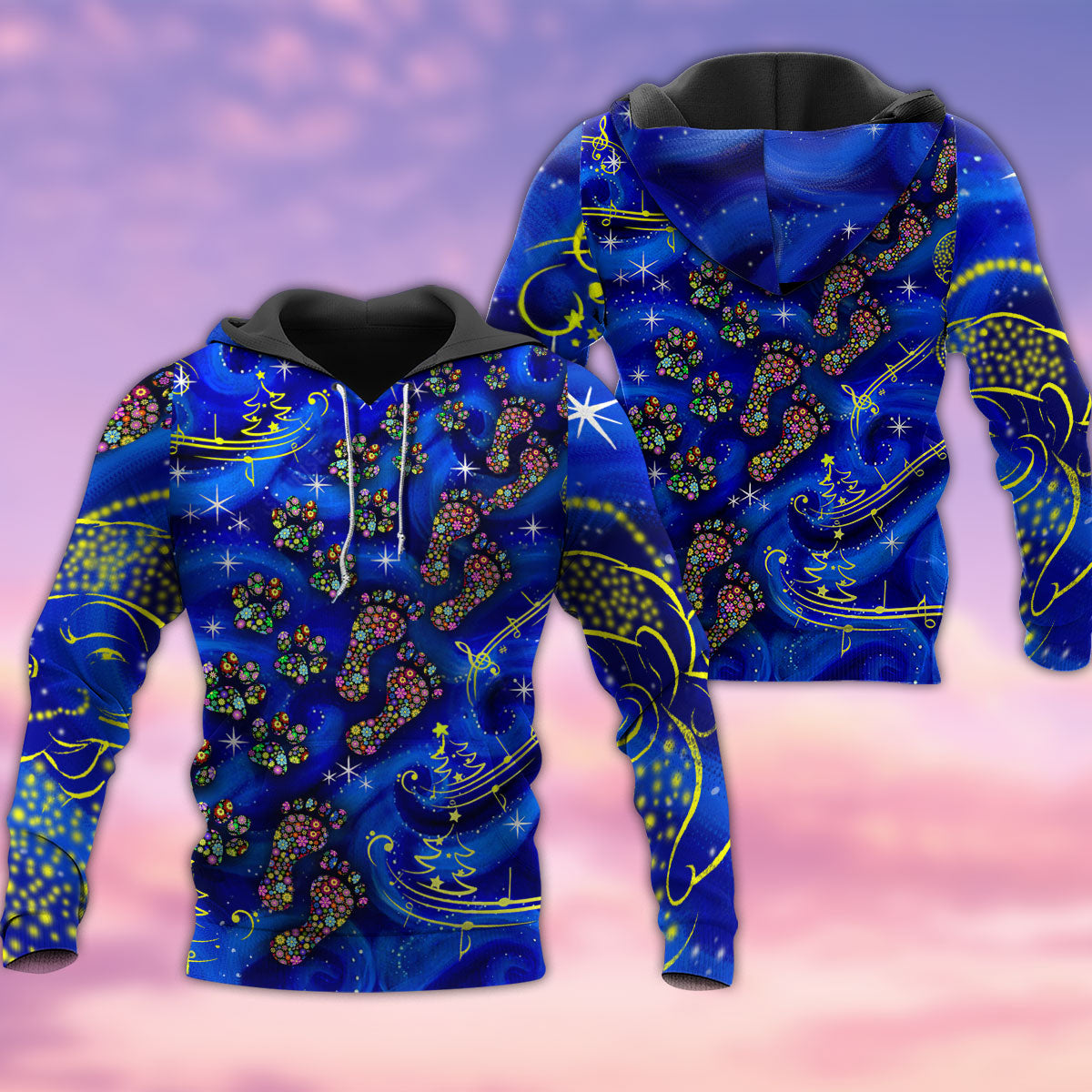 Christmas Never Walk Alone Hoodie For Festive Celebrations Seasonal Trips And Relaxed Winter Wear