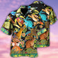 Turtle Rabbit Slow Steady Wins Race Hawaiian Shirt Pattern View For Lightweight Everyday Style