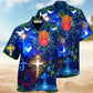 Faith Inspired Graphic Hawaiian Shirt For Island Vacations, Resort Wear, And Relaxed Seasonal Style
