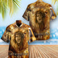 Lion Faith Fear Psalms Hawaiian Shirt For Summer Events And Casual Outdoor Wear