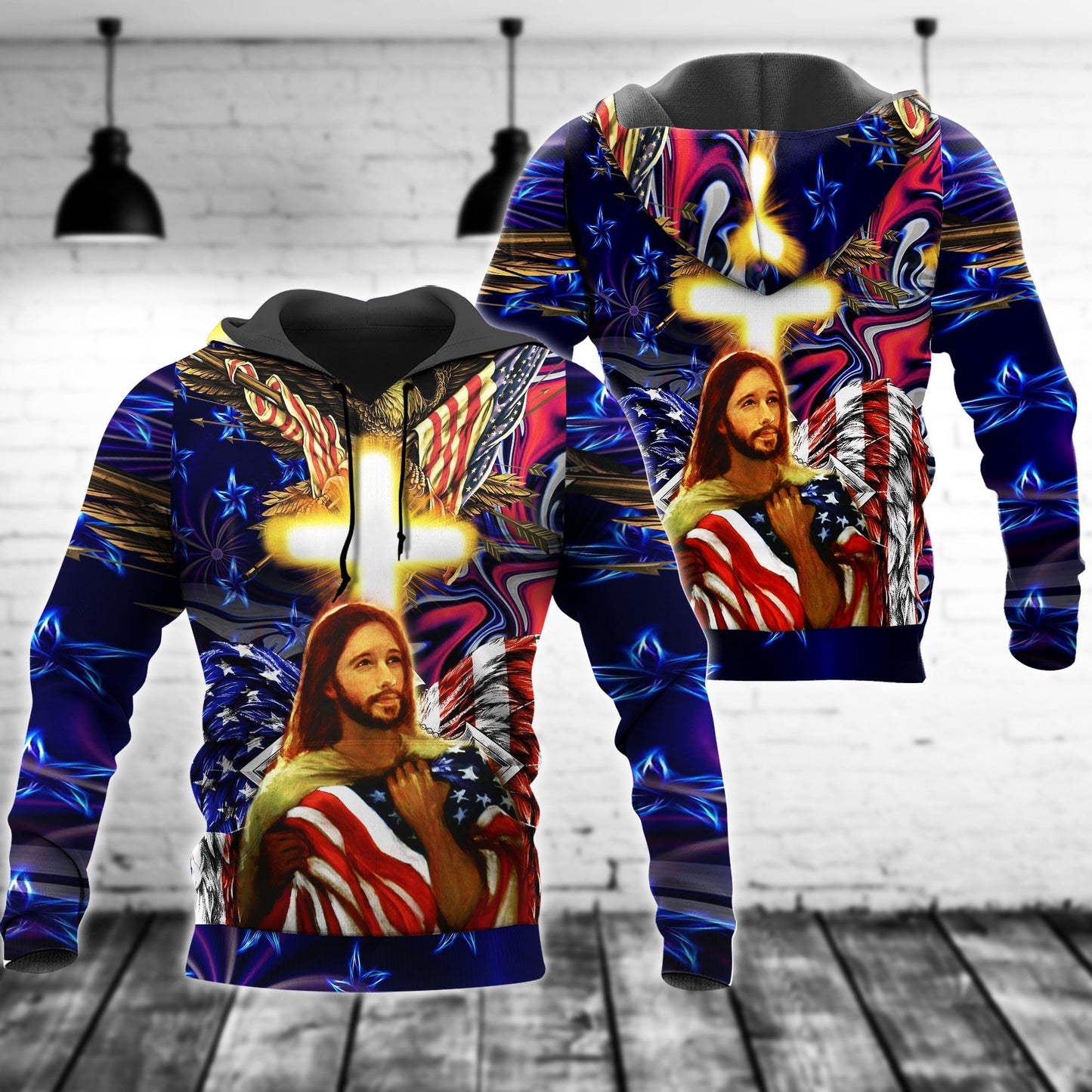 Faith America Blessing Hoodie For Meaningful Everyday Wear Community Outings And Gifting