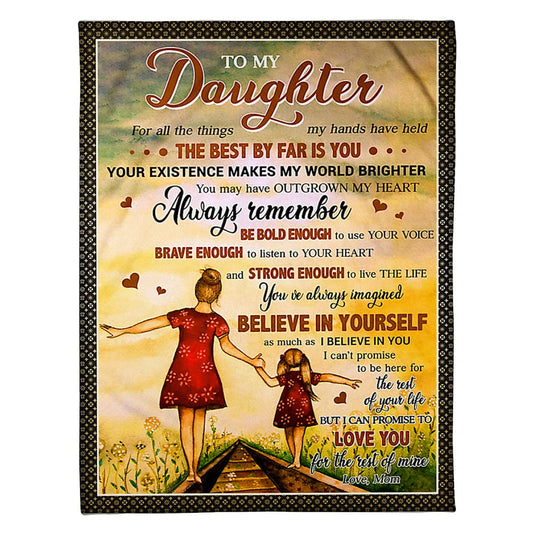 Family All The Things My Hands Flannel Blanket For Cozy Bedroom Sofa Decor