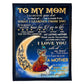 Family I Am Always With You Flannel Blanket For Cozy Bedroom Sofa Decor