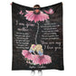 Family I Am Your Mother You Are My Child Personalized Flannel Blanket For Cozy Bedroom Sofa Decor
