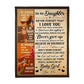 Family Never Forget That I Love You Mom To Daughter Flannel Blanket For Cozy Bedroom Sofa Decor