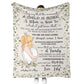 Family The Moment A Child Is Born Personalized Flannel Blanket For Cozy Bedroom Sofa Decor