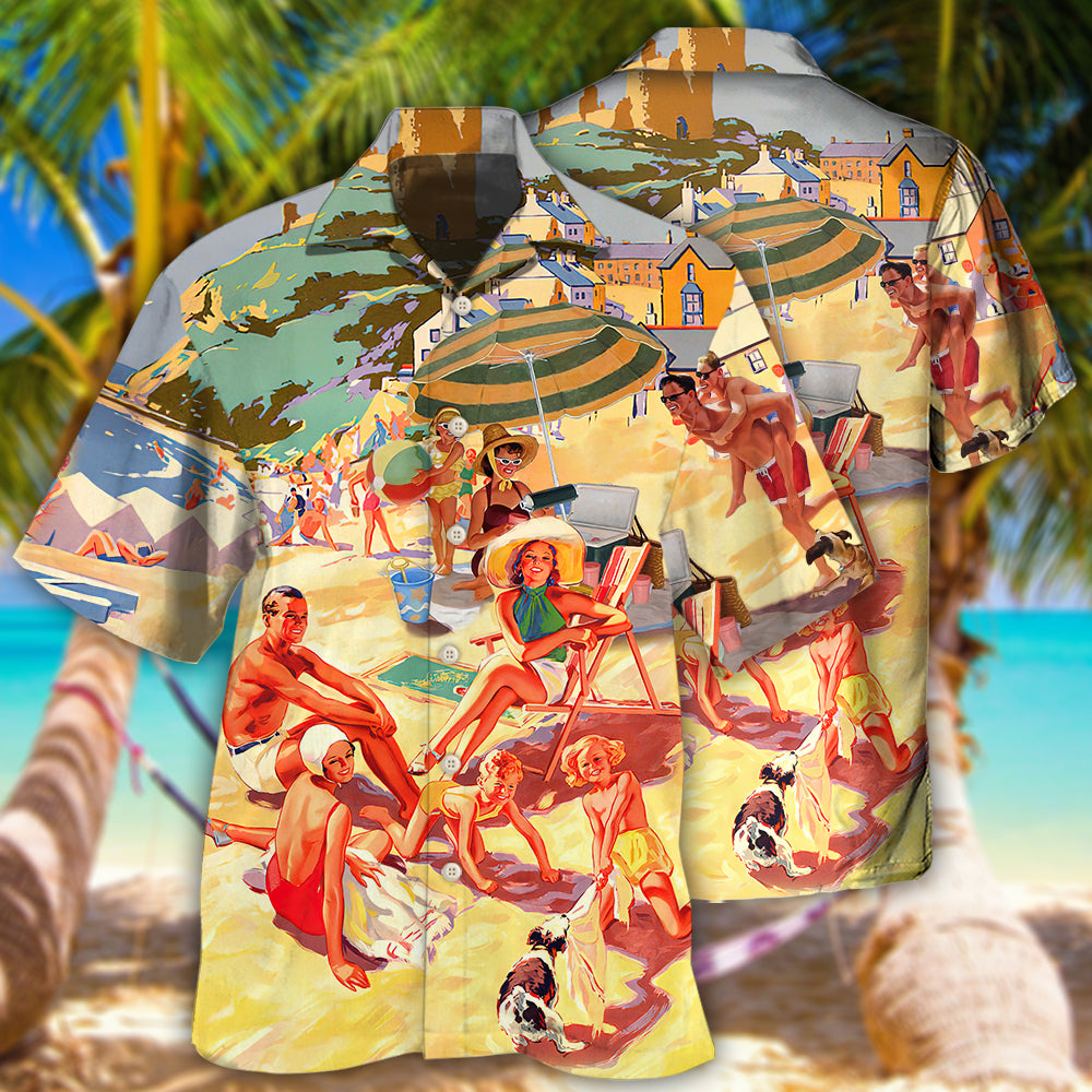 Tropical Family Vacation Hawaiian Shirt For Beach Days, Summer Outings, And Thoughtful Gift Giving
