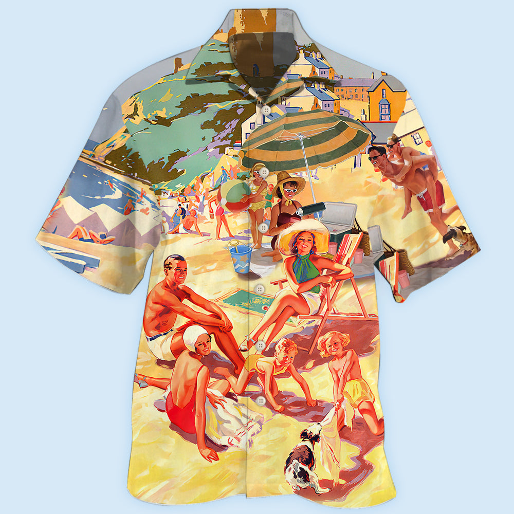 Tropical Family Vacation Hawaiian Shirt For Beach Days, Summer Outings, And Thoughtful Gift Giving