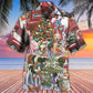 Christmas Farm Life And Wildlife Hawaiian Shirt With All Over Print For Resort Getaways Summer Adventures And Casual Gifting