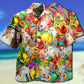 Farm Life And Wildlife Hawaiian Shirt With Detailed Graphic For Beach Parties Vacation Travel And Relaxed Casual Style